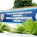 Demo at Sekolah Dato' Abdul Razak